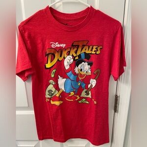 Disney DuckTales, Scrooge McDuck men’s T-shirt, red small